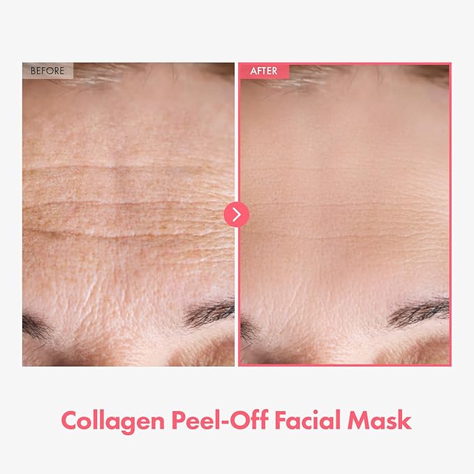 The Collagen Fit Mask hydrates and firms skin.