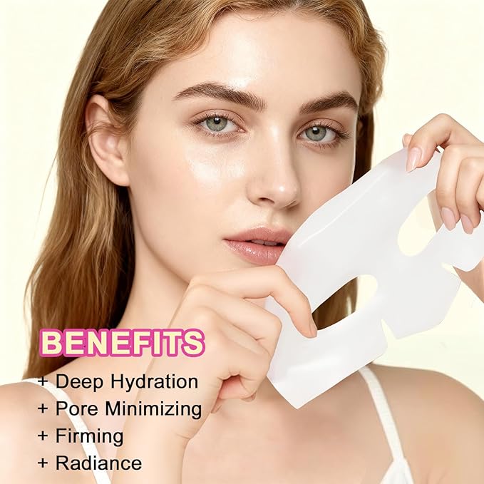 Overnight collagen masks for radiant, hydrated skin.